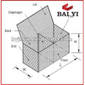 Gabionenmatten mit Zinkbeschichtung / maccaferri gabion